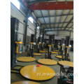 T1650F Automatische pallet stretch -inpakmachines met PLC -systeem en met 1650 mm draaibare diameter